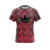 Brunswick Red Diamond Plate CoolWick Bowling Jersey