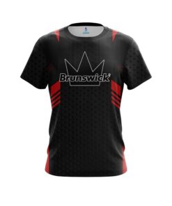 Brunswick Red Steel CoolWick Bowling Jersey