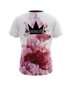 Alternative view of Brunswick Red ink Splash CoolWick Bowling Jersey