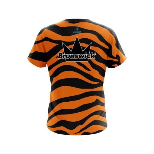Brunswick Tiger Stripes CoolWick Bowling Jersey - Image 2