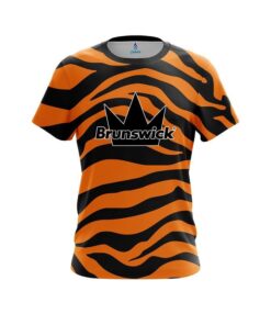 Brunswick Tiger Stripes CoolWick Bowling Jersey