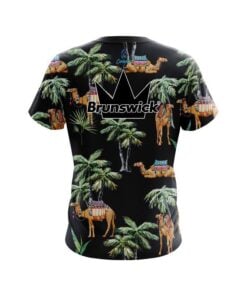 Alternative view of Brunswick Tropical Camel CoolWick Bowling Jersey