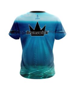 Alternative view of Brunswick Underwater Abyss CoolWick Bowling Jersey