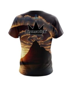Alternative view of Brunswick Volcano Alley CoolWick Bowling Jersey
