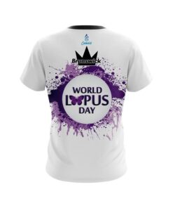 Alternative view of Brunswick World Lupus Cancer Awareness 2 CoolWick Bowling Jersey