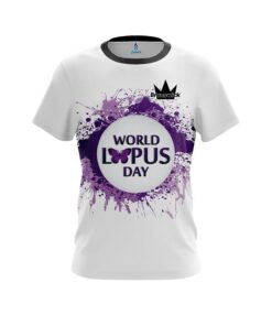 Brunswick World Lupus Cancer Awareness 2 CoolWick Bowling Jersey