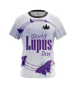 Brunswick World Lupus Cancer Awareness 3 CoolWick Bowling Jersey