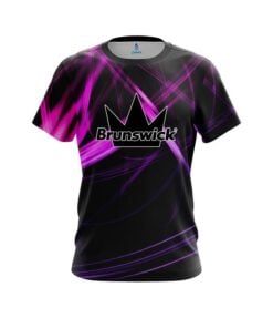 Brunswick Pink Spiral CoolWick Bowling Jersey