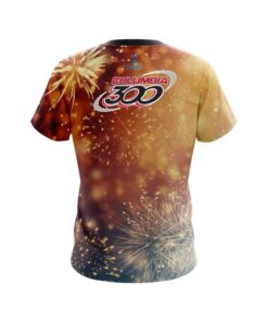 Alternative view of Columbia 300 Holiday Explosion CoolWick Bowling Jersey