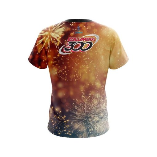 Columbia 300 Holiday Explosion CoolWick Bowling Jersey - Image 2