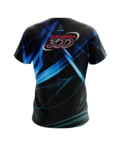 Alternative view of Columbia 300 Aqua Swirl CoolWick Bowling Jersey