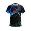 Columbia 300 Aqua Swirl CoolWick Bowling Jersey