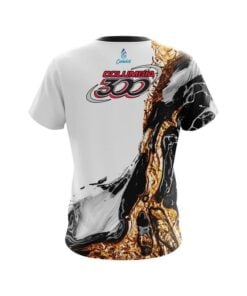 Alternative view of Columbia 300 Black And Gold Liquid Marble CoolWick Bowling Jersey