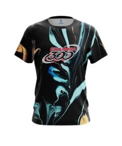 Columbia 300 Blue and Gold Resin CoolWick Bowling Jersey