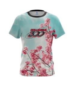 Columbia 300 Cherry Blossom CoolWick Bowling Jersey