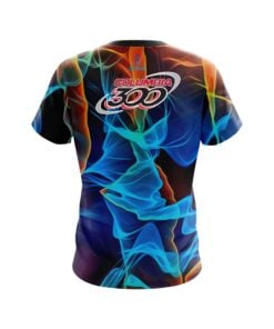 Alternative view of Columbia 300 Cloudy Smoke CoolWick Bowling Jersey