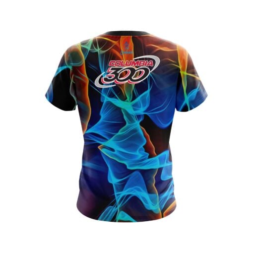 Columbia 300 Cloudy Smoke CoolWick Bowling Jersey - Image 2