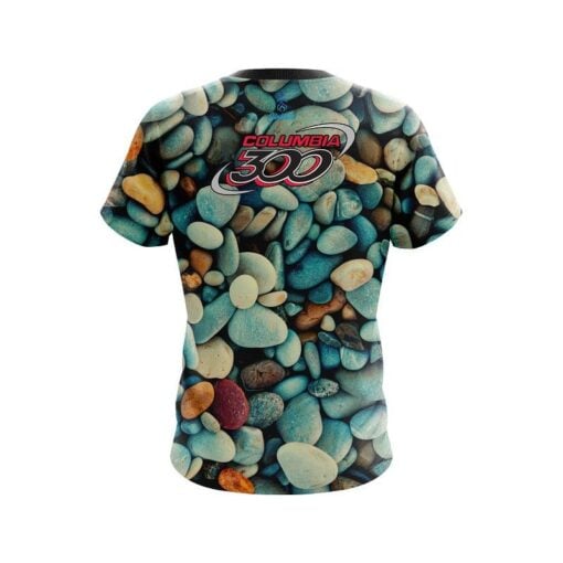 Columbia 300 Color Pebbles CoolWick Bowling Jersey - Image 2