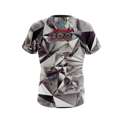 Columbia 300 Crystal Diamonds CoolWick Bowling Jersey - Image 2
