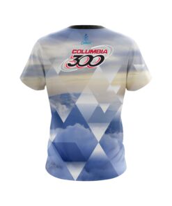 Alternative view of Columbia 300 Diamond Clouds CoolWick Bowling Jersey
