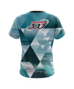Alternative view of Columbia 300 Diamond Waves CoolWick Bowling Jersey