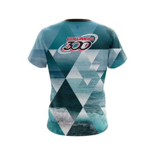 Columbia 300 Diamond Waves CoolWick Bowling Jersey - Image 2