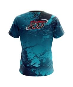 Alternative view of Columbia 300 Graphite Blue CoolWick Bowling Jersey