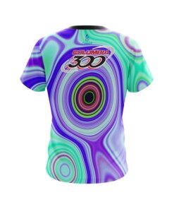 Alternative view of Columbia 300 Hypnotic Swirl CoolWick Bowling Jersey