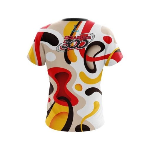 Columbia 300 Modern Art CoolWick Bowling Jersey - Image 2