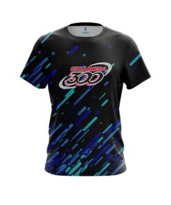 Columbia 300 Modern Blue Stripe CoolWick Bowling Jersey