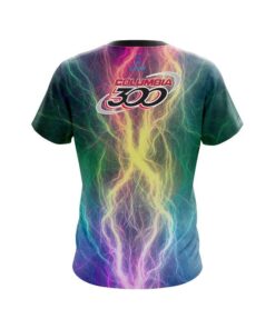 Alternative view of Columbia 300 Multi Color Electric CoolWick Bowling Jersey