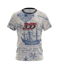 Columbia 300 Nautical Navigation CoolWick Bowling Jersey