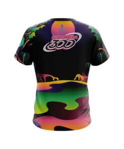 Alternative view of Columbia 300 Psychedelic Lakeside CoolWick Bowling Jersey