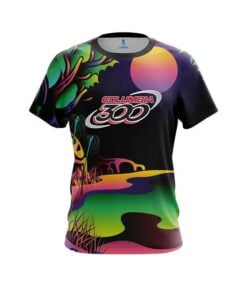 Columbia 300 Psychedelic Lakeside CoolWick Bowling Jersey