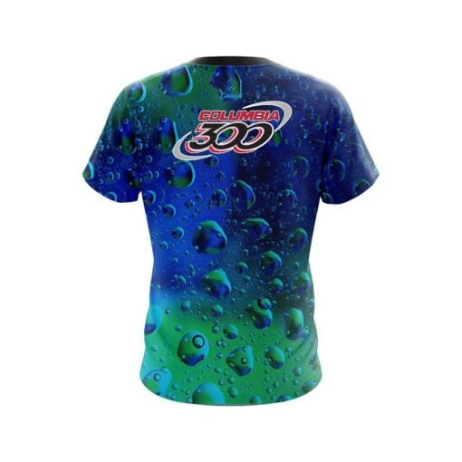 Columbia 300 Rain Drop CoolWick Bowling Jersey - Image 2