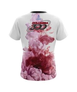 Alternative view of Columbia 300 Red ink Splash CoolWick Bowling Jersey