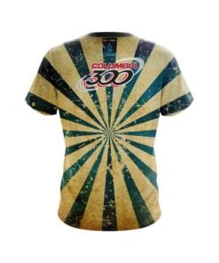 Alternative view of Columbia 300 Retro Grunge 2 CoolWick Bowling Jersey