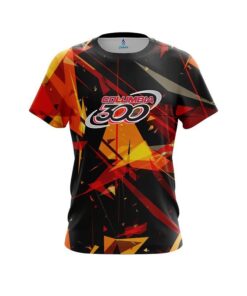 Columbia 300 Shattered Shapes CoolWick Bowling Jersey