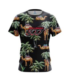 Columbia 300 Tropical Camel CoolWick Bowling Jersey