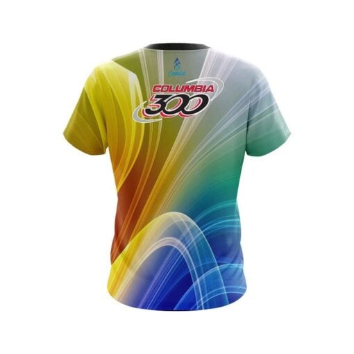 Columbia 300 Wave Runner CoolWick Bowling Jersey - Image 2