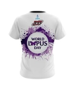 Alternative view of Columbia 300 World Lupus Cancer Awareness 2  CoolWick Bowling Jersey