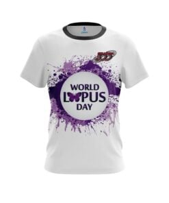 Columbia 300 World Lupus Cancer Awareness 2  CoolWick Bowling Jersey