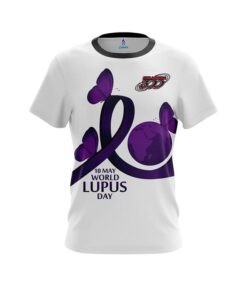 Columbia 300 World Lupus Cancer Awareness  CoolWick Bowling Jersey