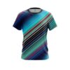 Plain Candy Stripe CoolWick Bowling Jersey