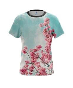 Plain Cherry Blossom CoolWick Bowling Jersey