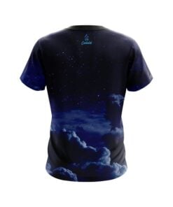 Alternative view of Plain Cloudy Night CoolWick Bowling Jersey