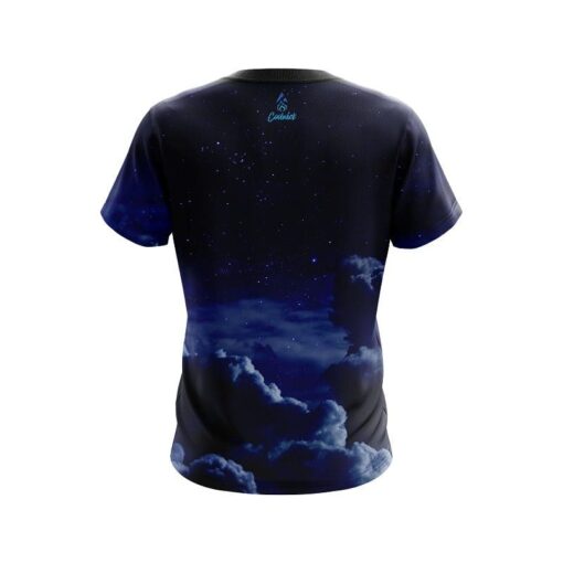 Plain Cloudy Night CoolWick Bowling Jersey - Image 2