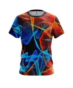 Plain Cloudy Smoke CoolWick Bowling Jersey