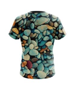 Alternative view of Plain Color Pebbles CoolWick Bowling Jersey
