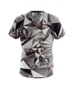 Alternative view of Plain Crystal Diamonds CoolWick Bowling Jersey